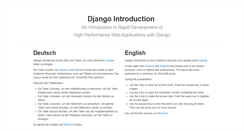 Desktop Screenshot of django-introduction.com